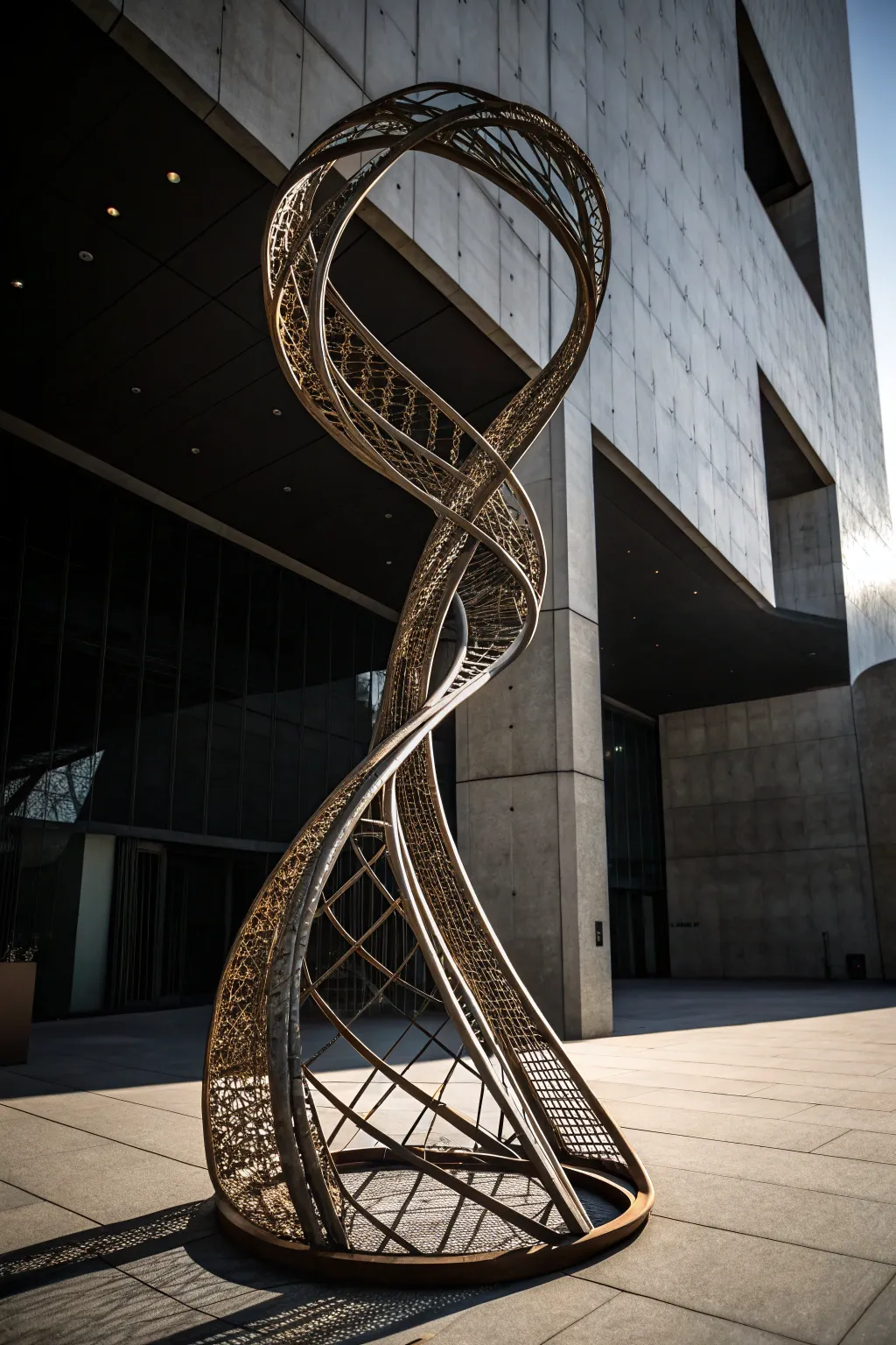 Discover the artistry of metal with this captivating rebar sculpture, where craftsmanship meets creativity.