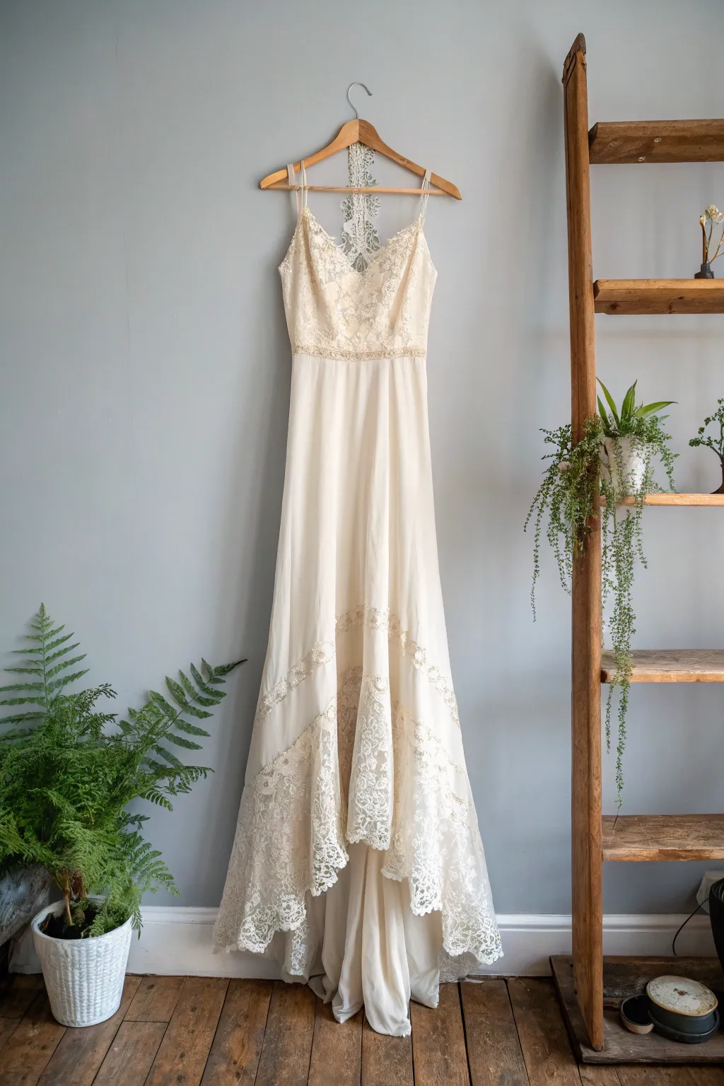 From vows to soirées: A wedding dress reborn as a chic cocktail outfit.