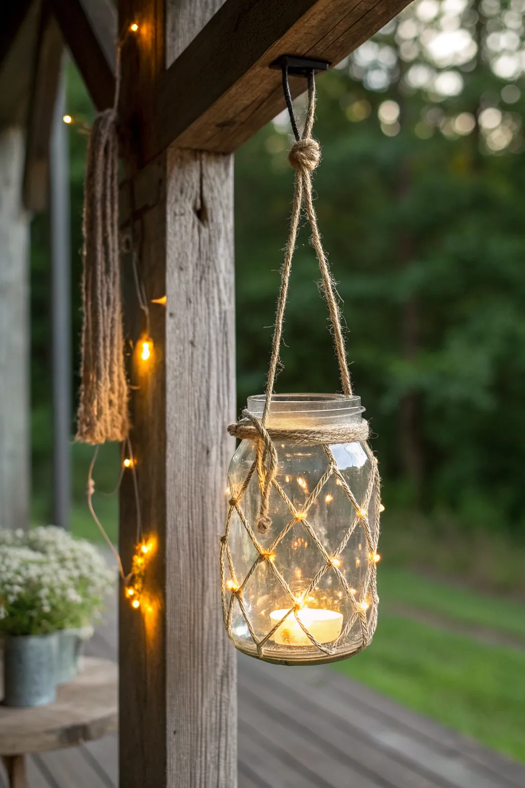 Embrace the magic of simplicity with a glowing glass jar lantern, perfect for a cozy evening vibe.
