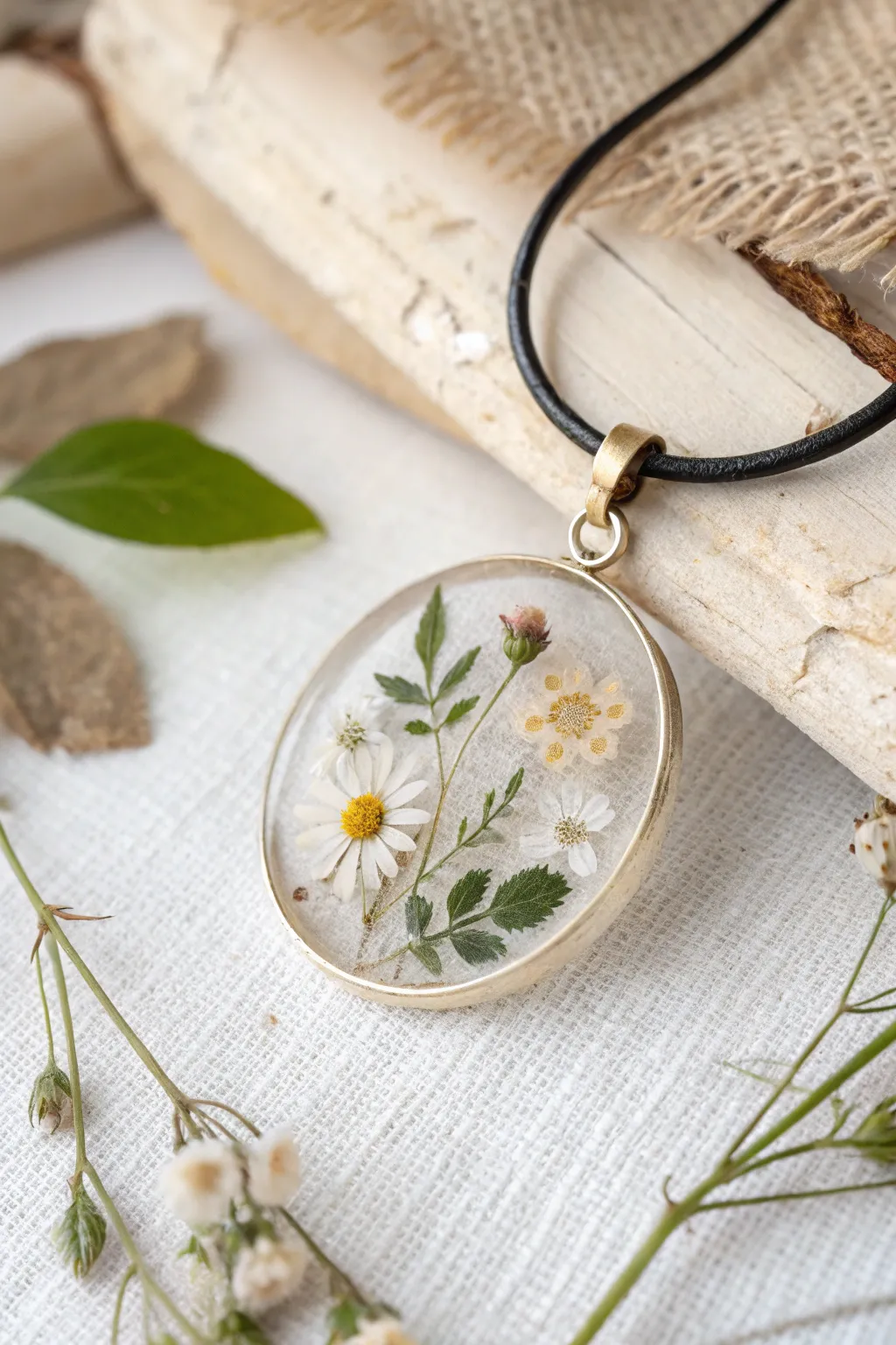 Embrace the elegance of nature with layered resin art—where simplicity meets depth.