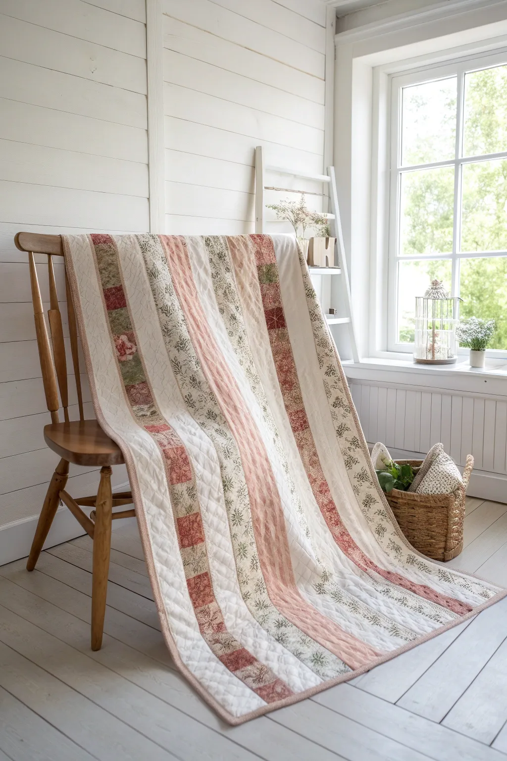 Stacked elegance: Discover the charm of coin stack quilt patterns, where simplicity meets artistry.