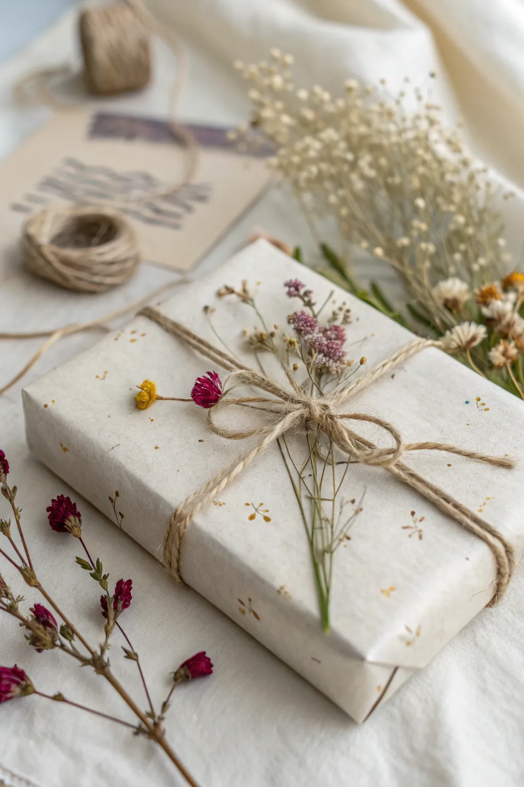 Elevate your seed gifts with seasonal decor that captures the essence of the moment.