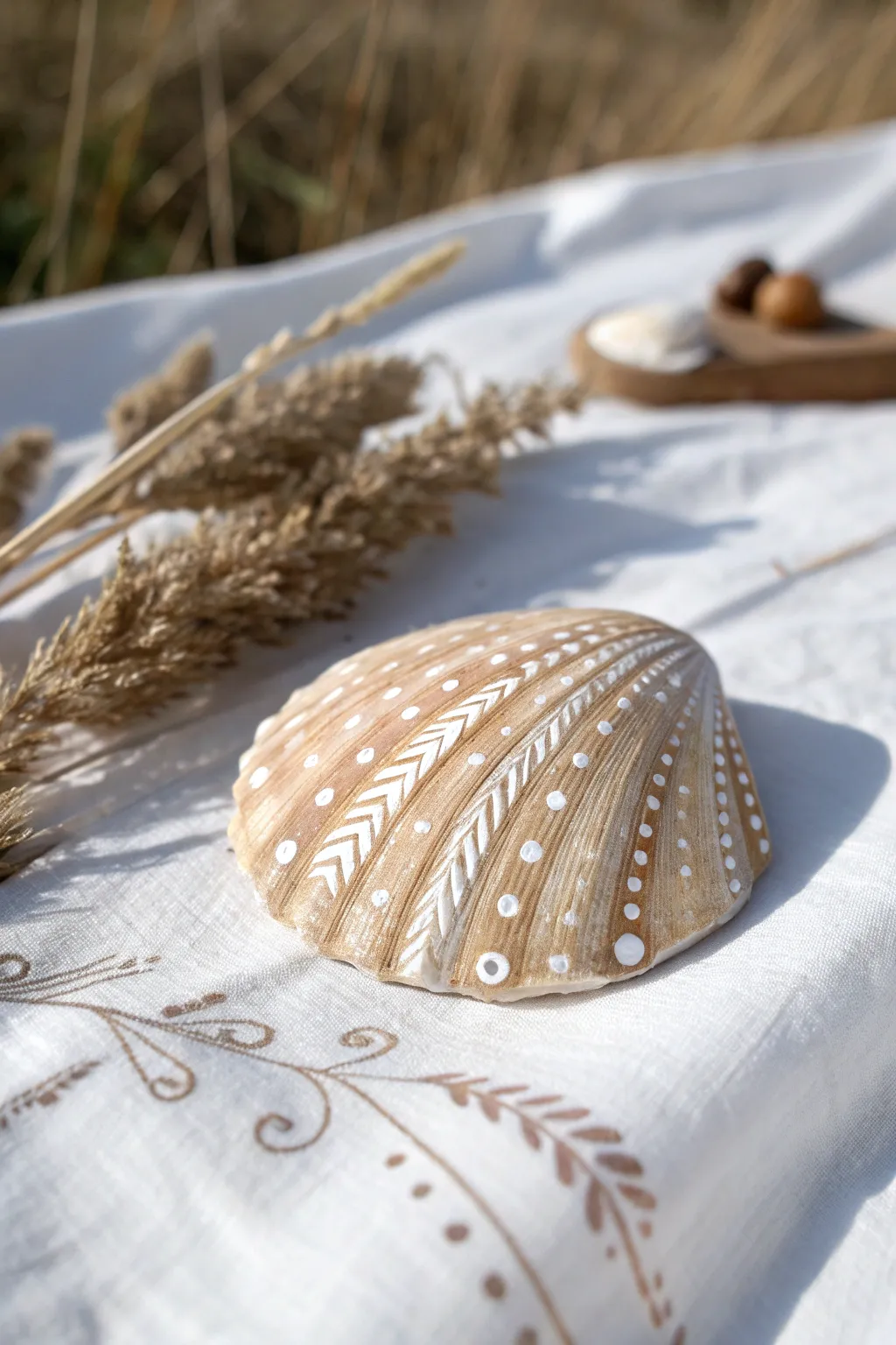 Embrace the art of simplicity with bespoke shell designs that bring nature's beauty into your home.