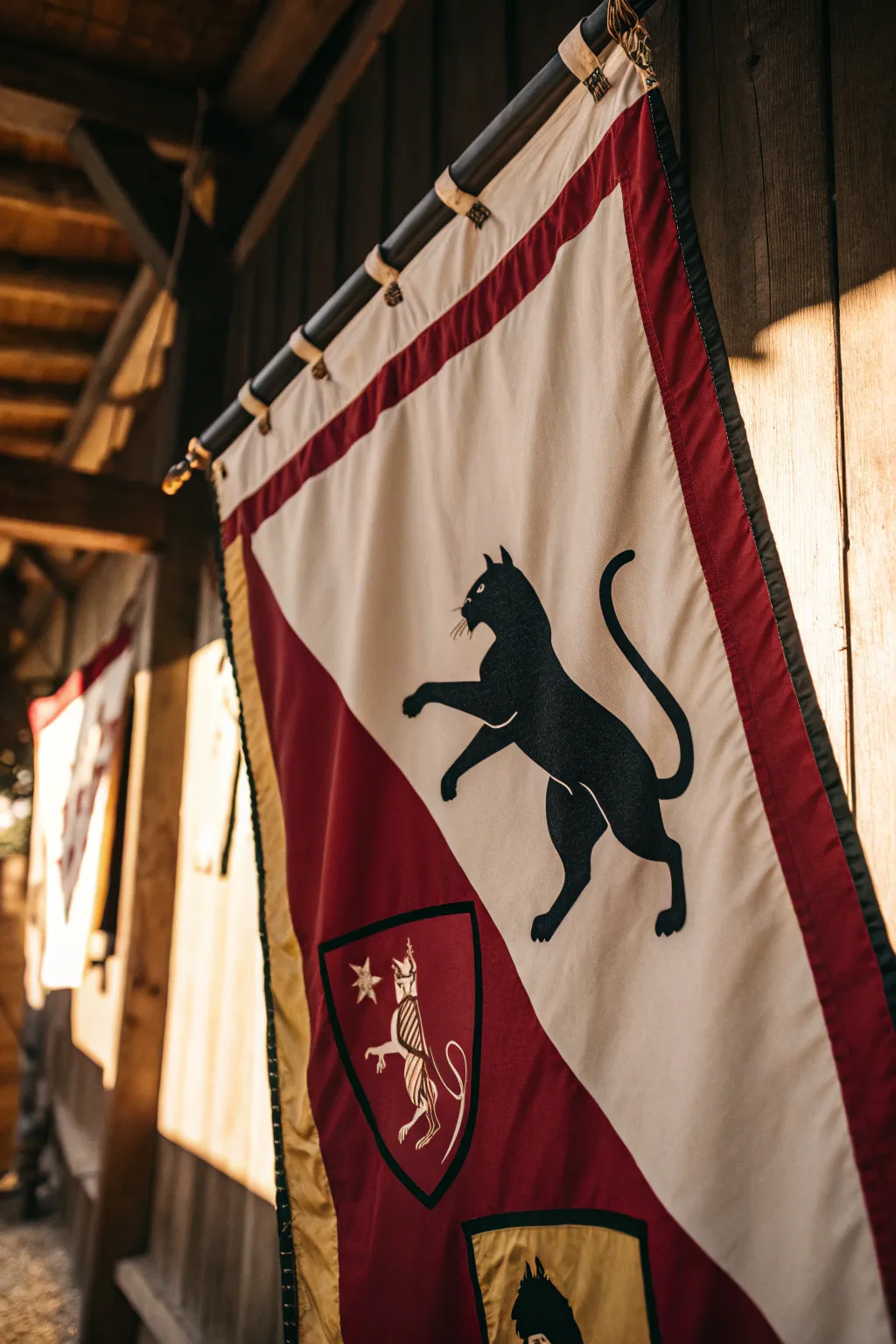 Elevate your space with the charm of handcrafted animal silhouette flags, perfect for adding a playful touch.