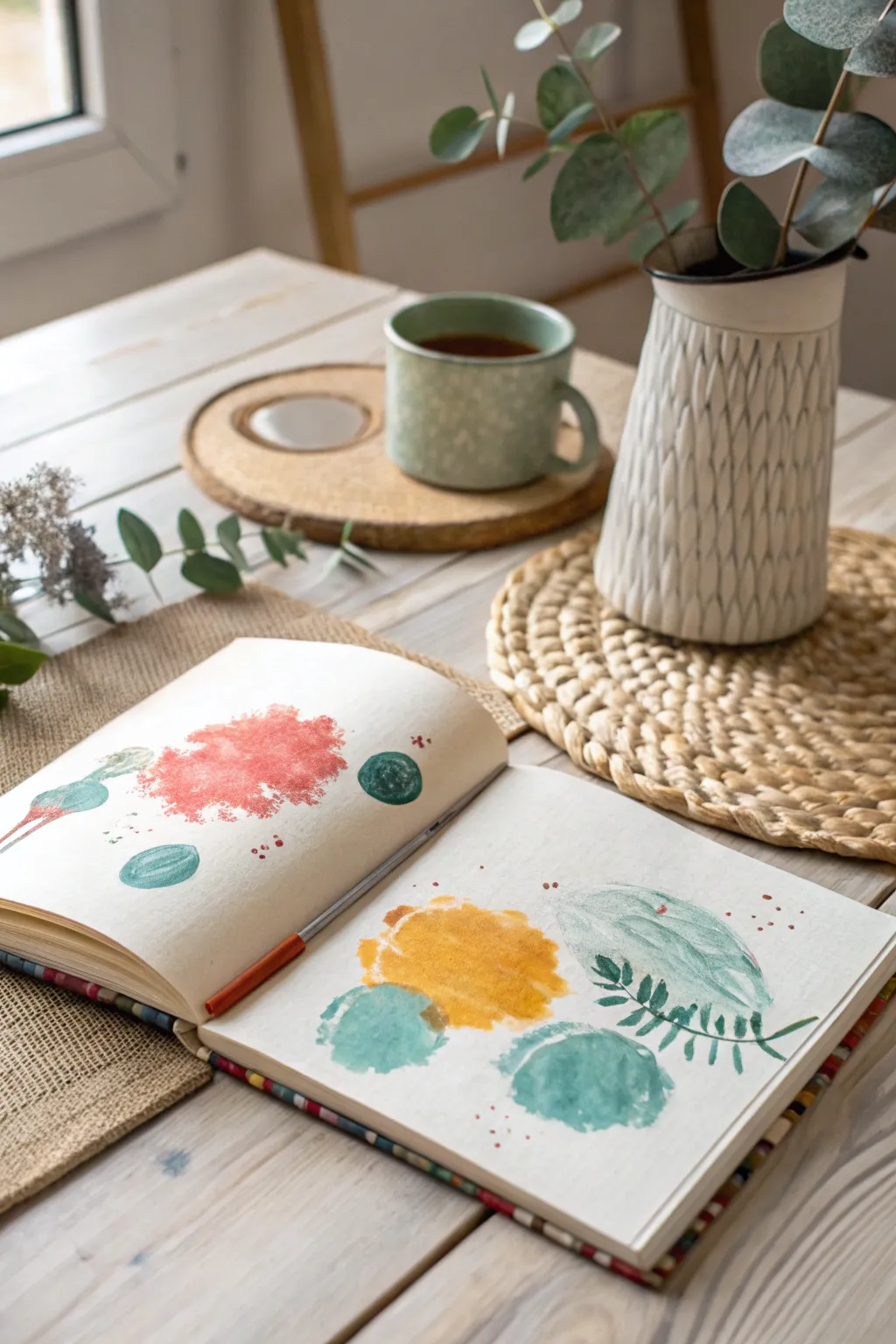 Add a splash of vibrant color to your day with stunning watercolor sketches.
