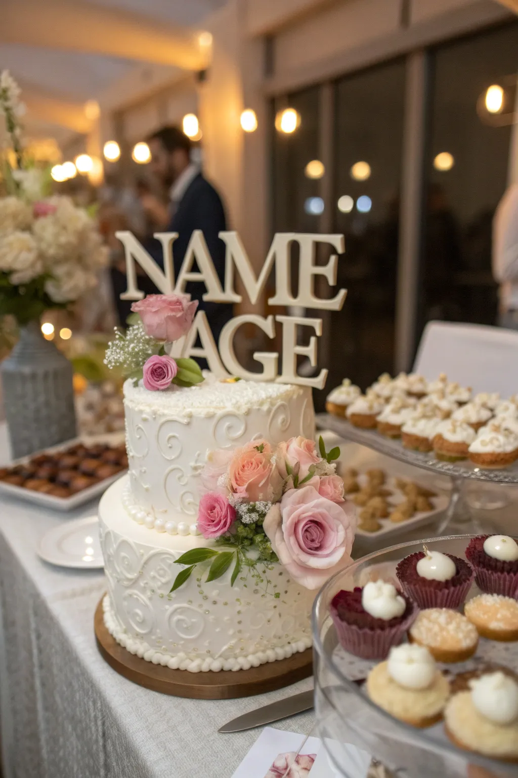 A personalized cake, perfect for making any birthday extra special.