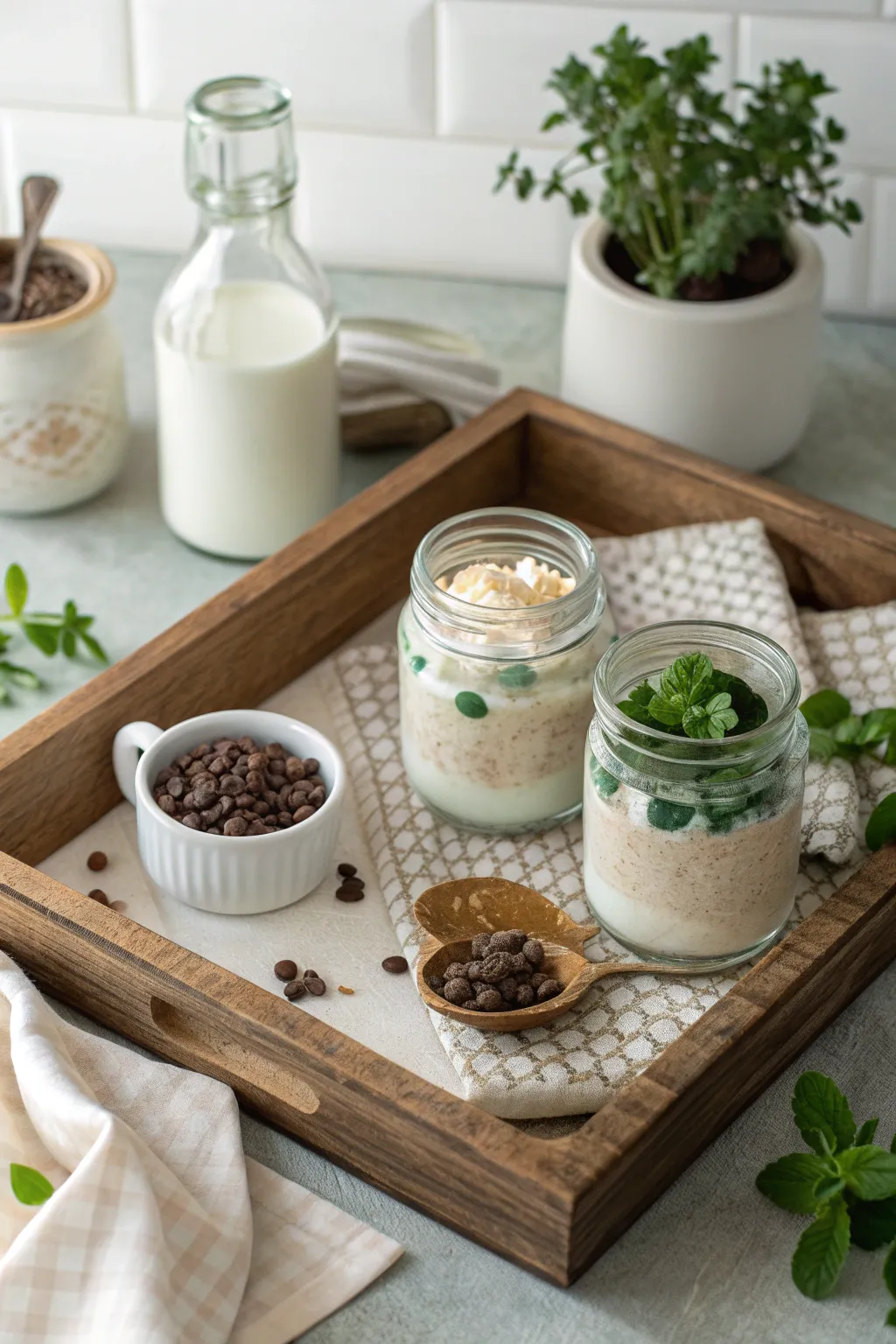 Indulge in the simplicity and delight of a DIY Shamrock Shake Bar, where Scandinavian minimalism meets boho charm for a sweet St. Patrick's Day treat!