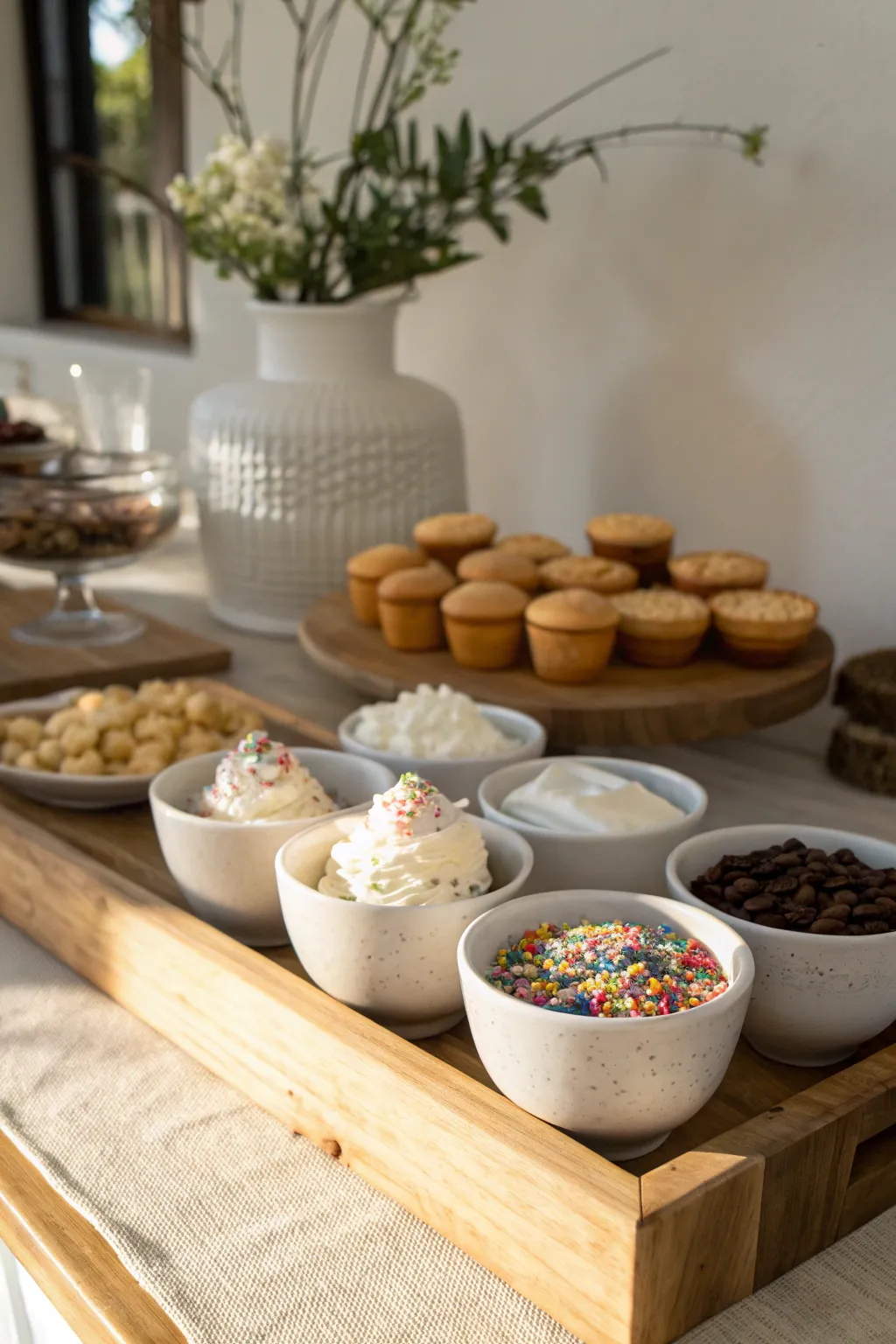 Elevate your coffee bar with an array of toppings that encourage guests to get creative.