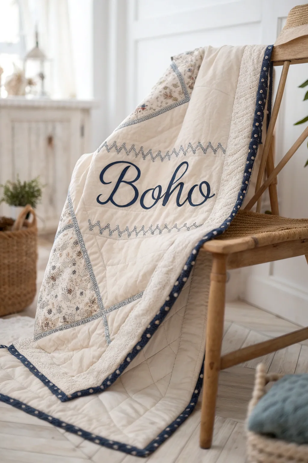 Embrace the art of storytelling with a quilt that speaks from the heart.