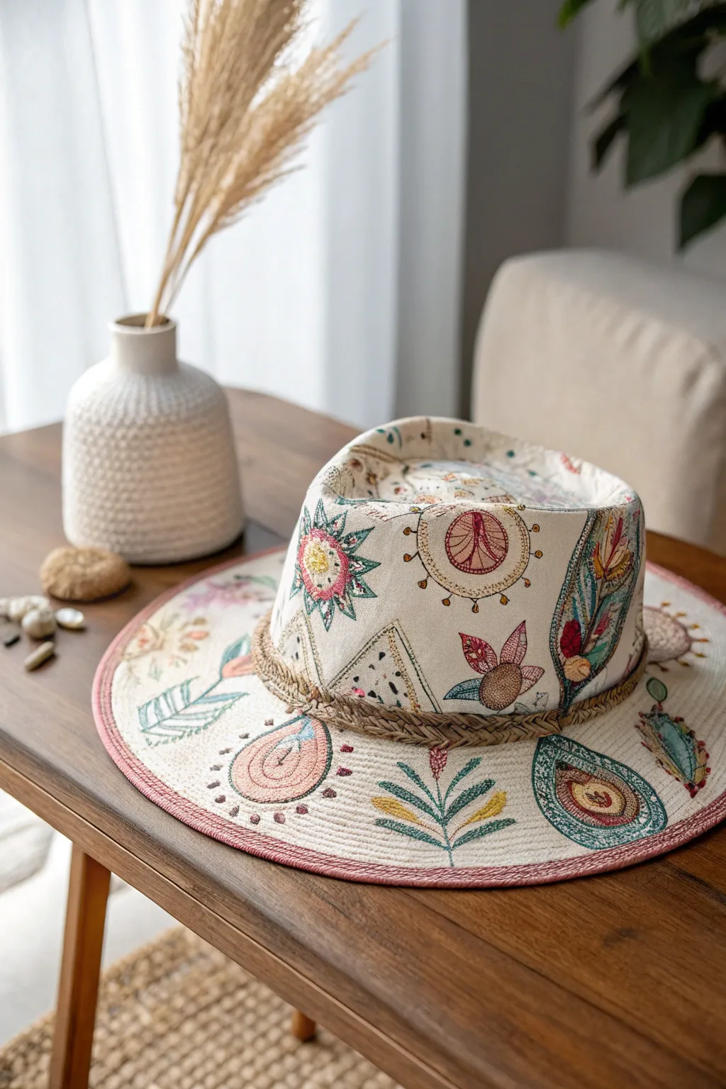 Celebrate diversity with a hat that tells a story. 🌿✨