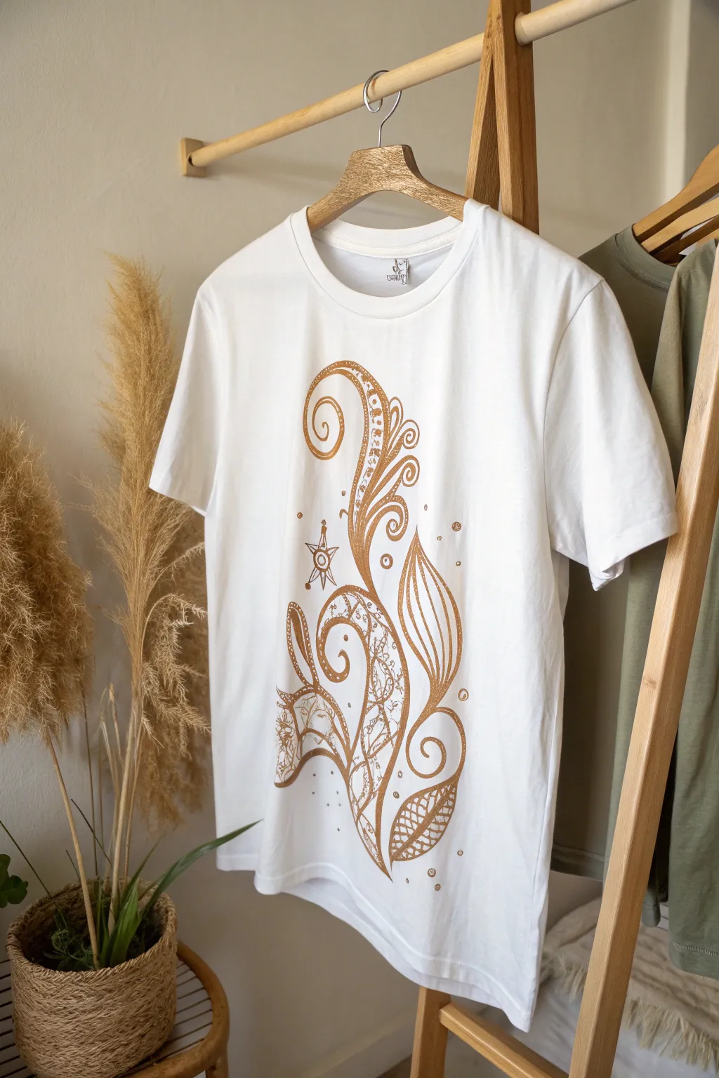Unleash your creativity with bleach art—a bold twist on minimalist chic! #ScandiBoho #Craftsmanship