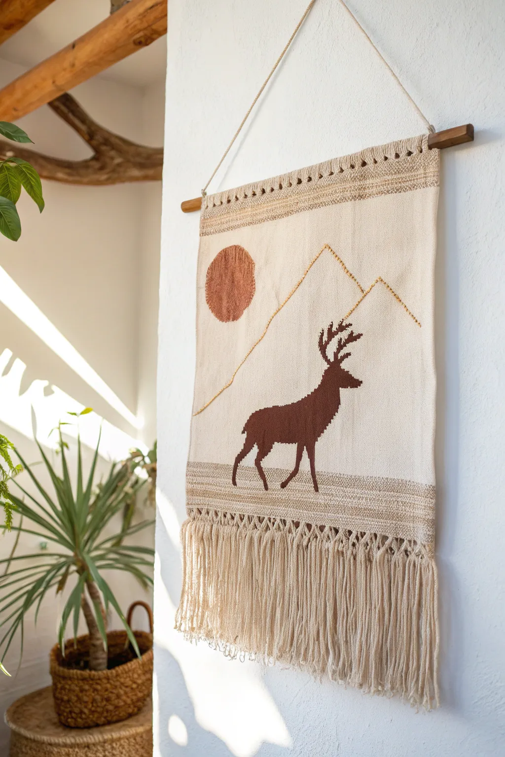 Elevate your space with the elegance of minimalist animal silhouette art. 🌿✨ #ScandinavianCharm #BohoElegance