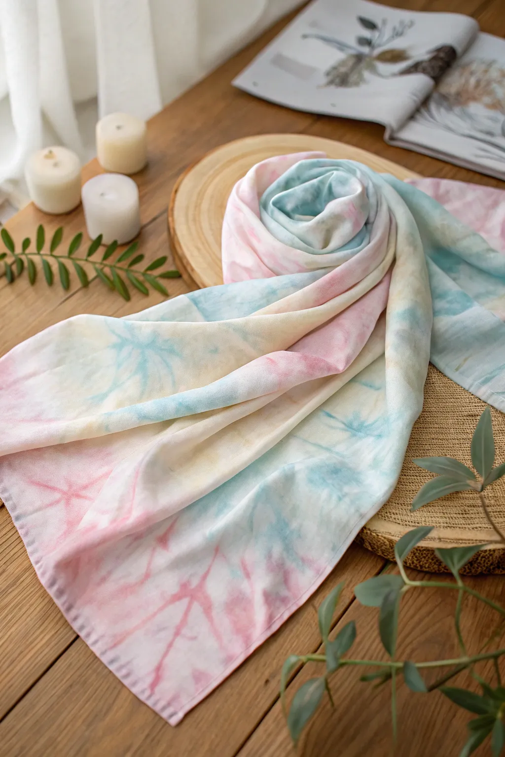 Discover the art of marble effect tie dye: where elegance meets playful craftsmanship.