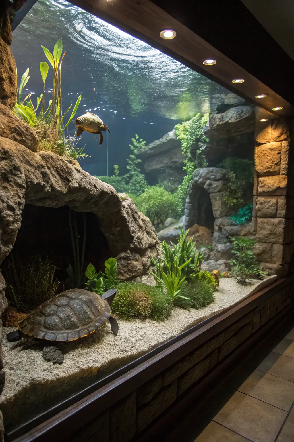 Mystical caves provide mystery and safe havens for turtles.