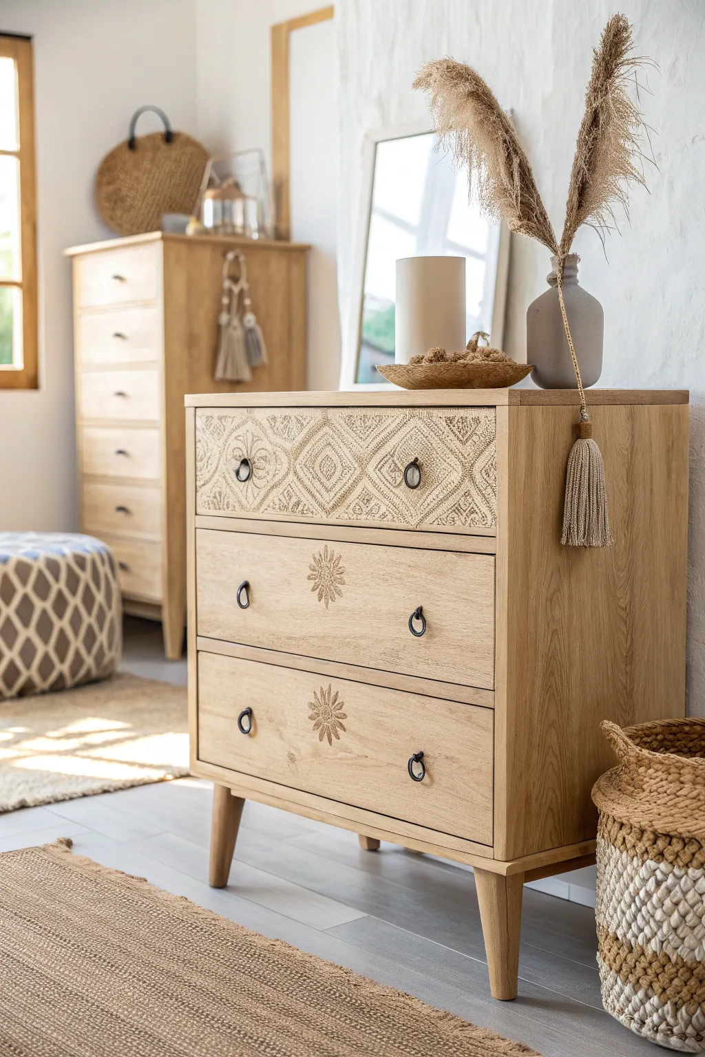 Witness the magic of transformation: From shabby to chic with Scandinavian flair.