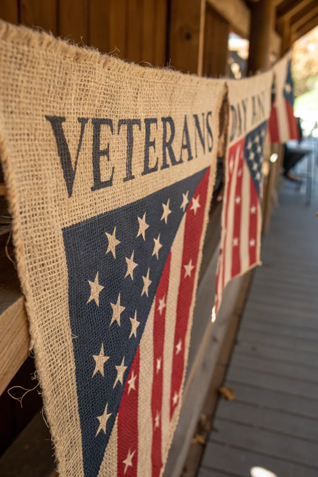 Celebrate Veterans Day with rustic elegance and craftsmanship.