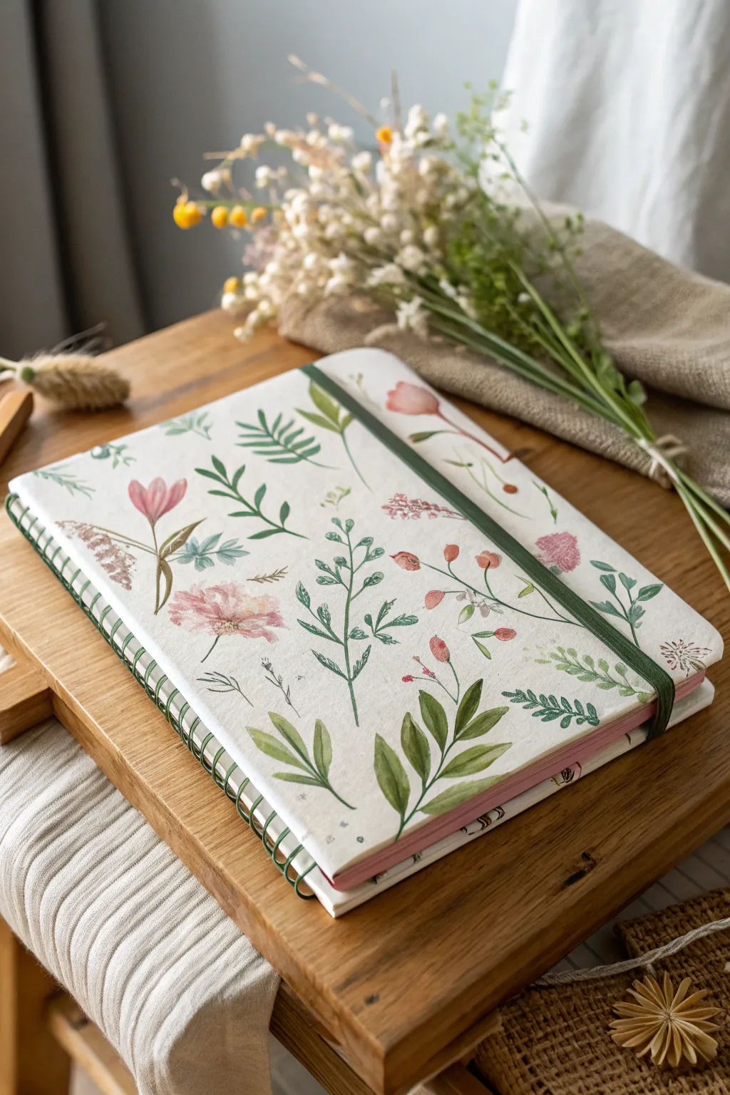 Capture her gardening dreams with a stunning watercolor garden journal cover, where artistry meets nature.