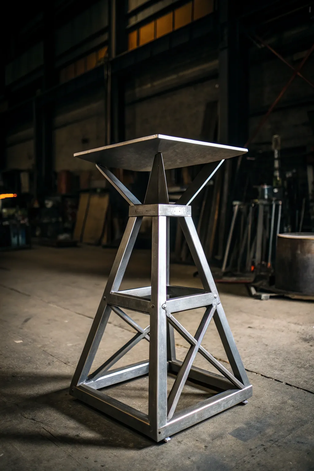 Angular Artistry: A modern masterpiece for the discerning craftsman.