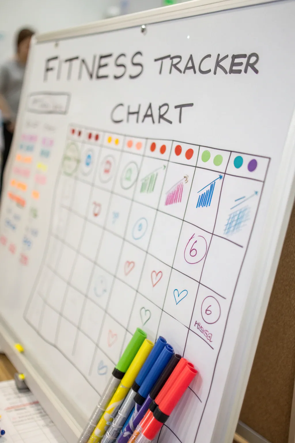 A fitness tracker to visually mark your health journey.