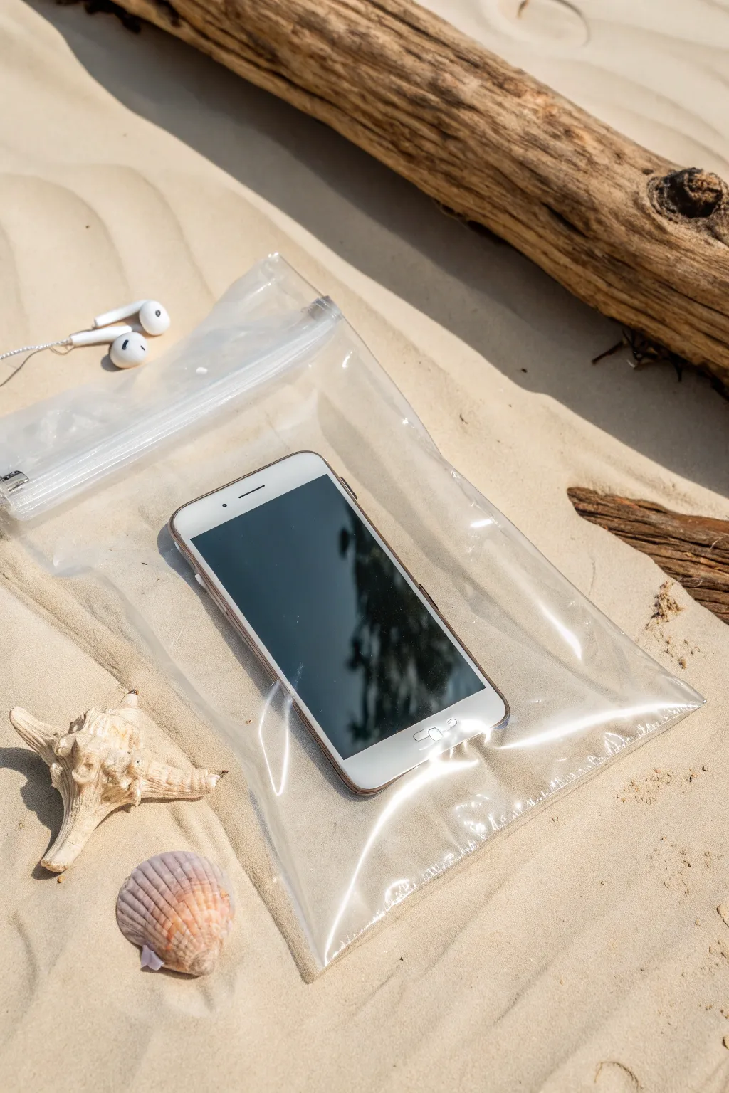 Keep your electronics safe and stylishly sealed for your beach adventures!