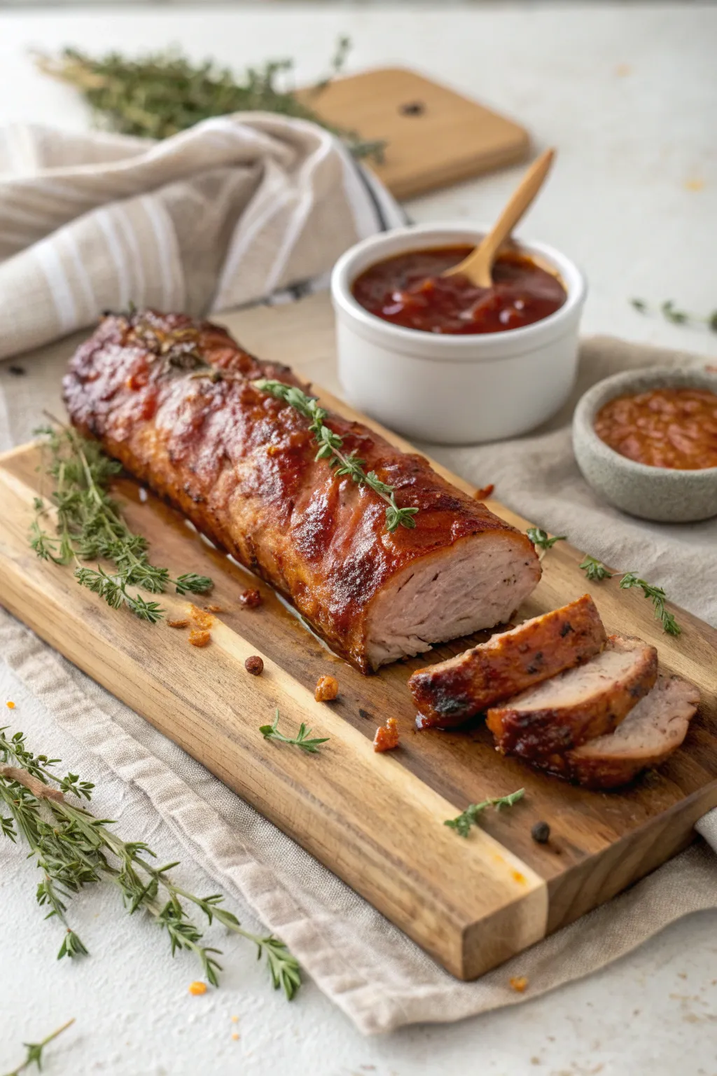 Savor the sweet-spicy harmony of Chamoy Glazed Pork, a culinary masterpiece in simplicity and flavor.