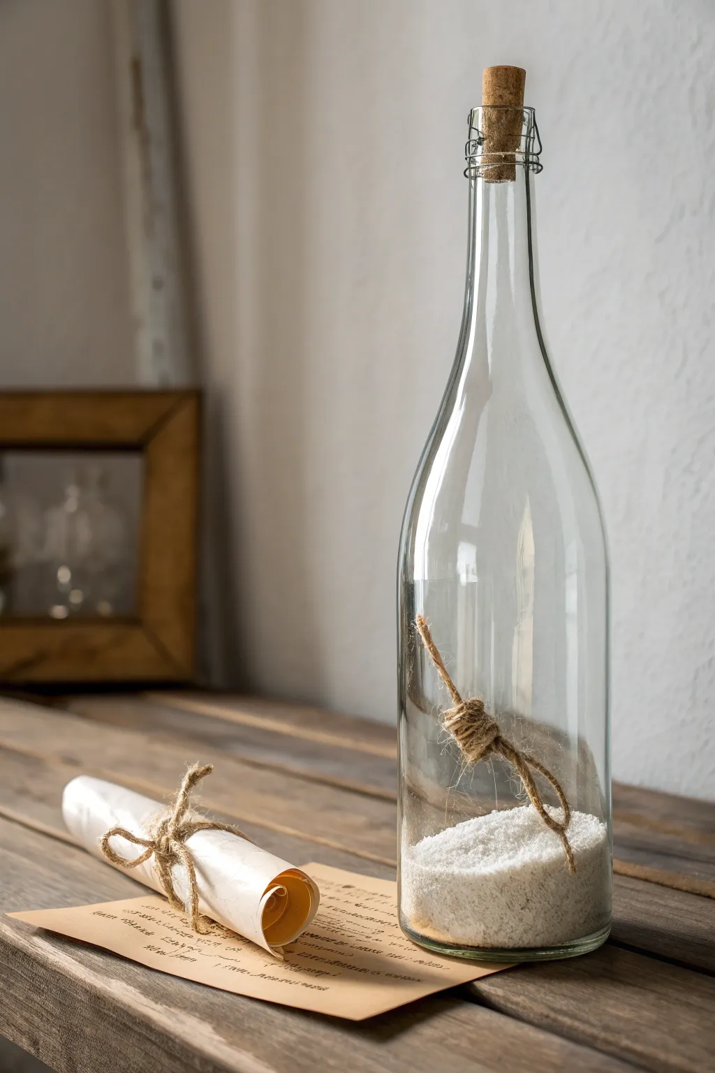 Capture moments and messages in a bottle; a perfect touch of elegance and meaning for your decor.
