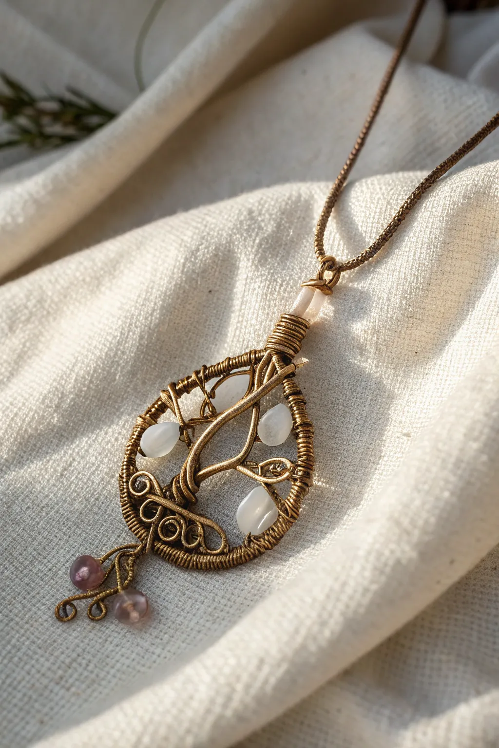 Elevate your style with handcrafted wire-wrapped elegance. Discover the art of mixed media creations.