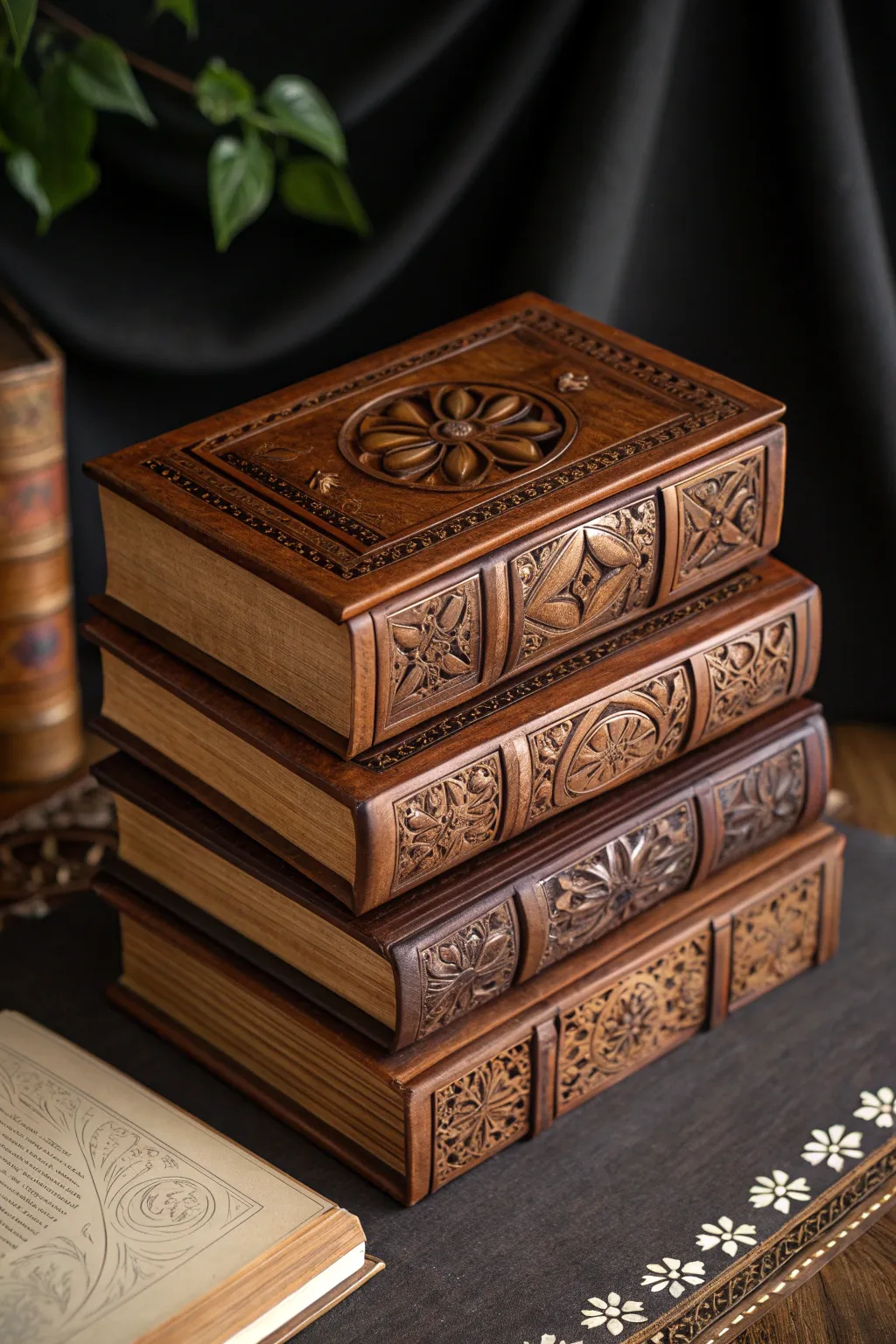 Transform your space with a miniature library set - where craftsmanship meets creativity.