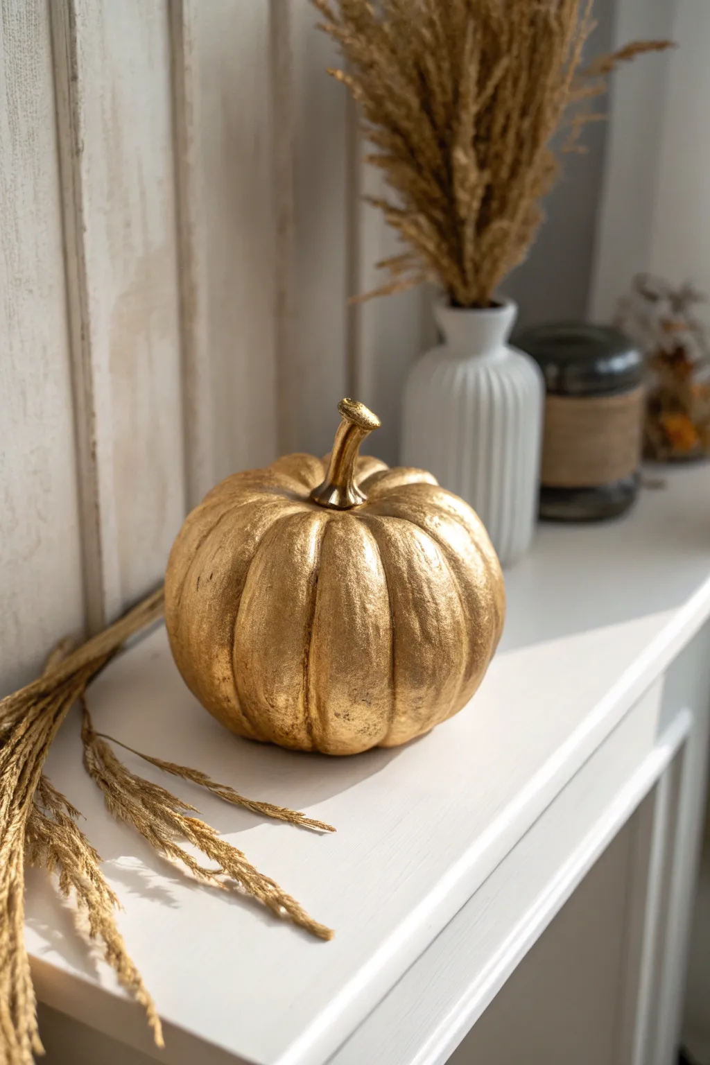 Elevate your autumn decor with a touch of golden glamour. 🍂✨