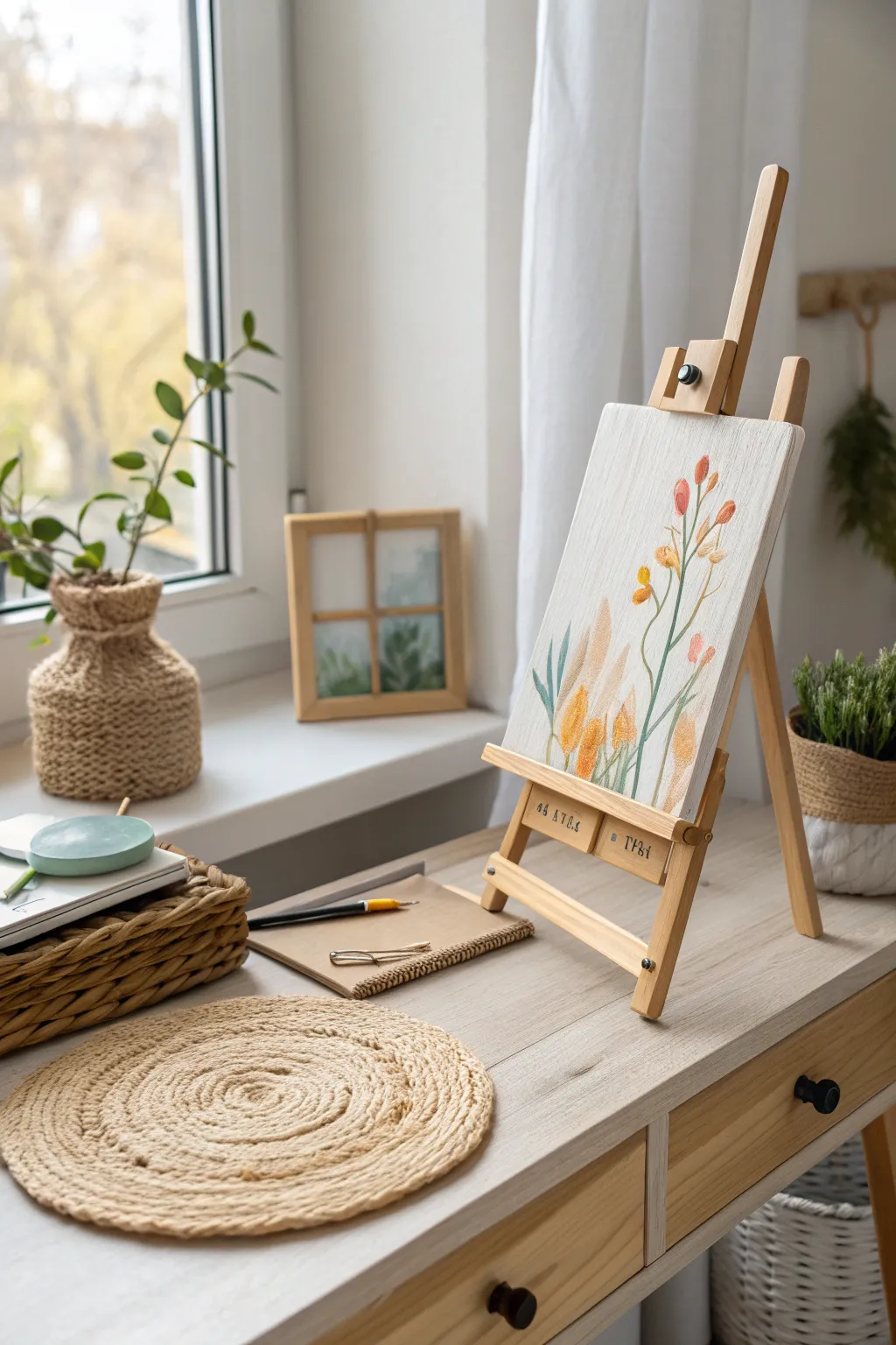 Capture the essence of each month with a brushstroke of creativity. 🎨✨ #YearLongArt #ScandiBoho