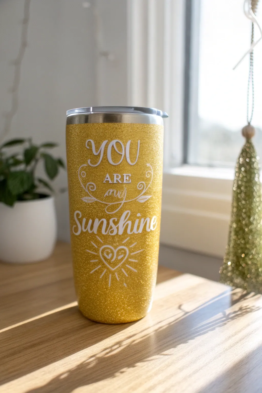 Brighten your day with a touch of sunshine and sparkle. ✨🌞 #SunshineQuotes #BohoMinimalism