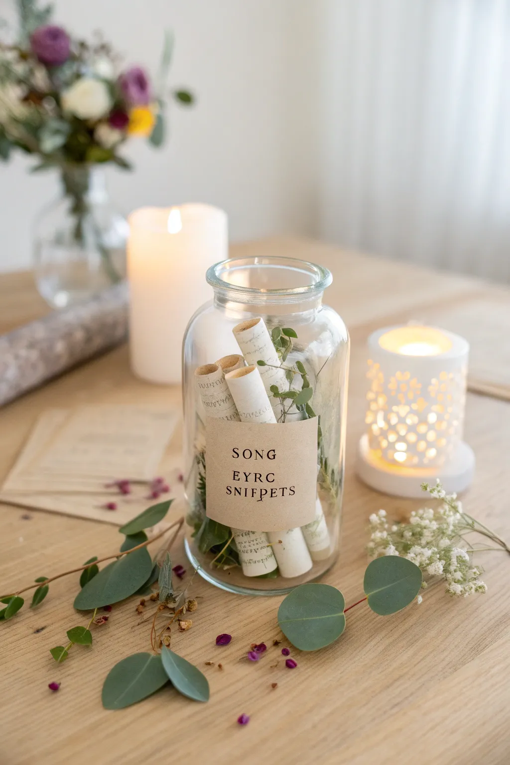Capture the love in lyrics with this enchanting song lyric jar—where simplicity meets heartfelt emotion.