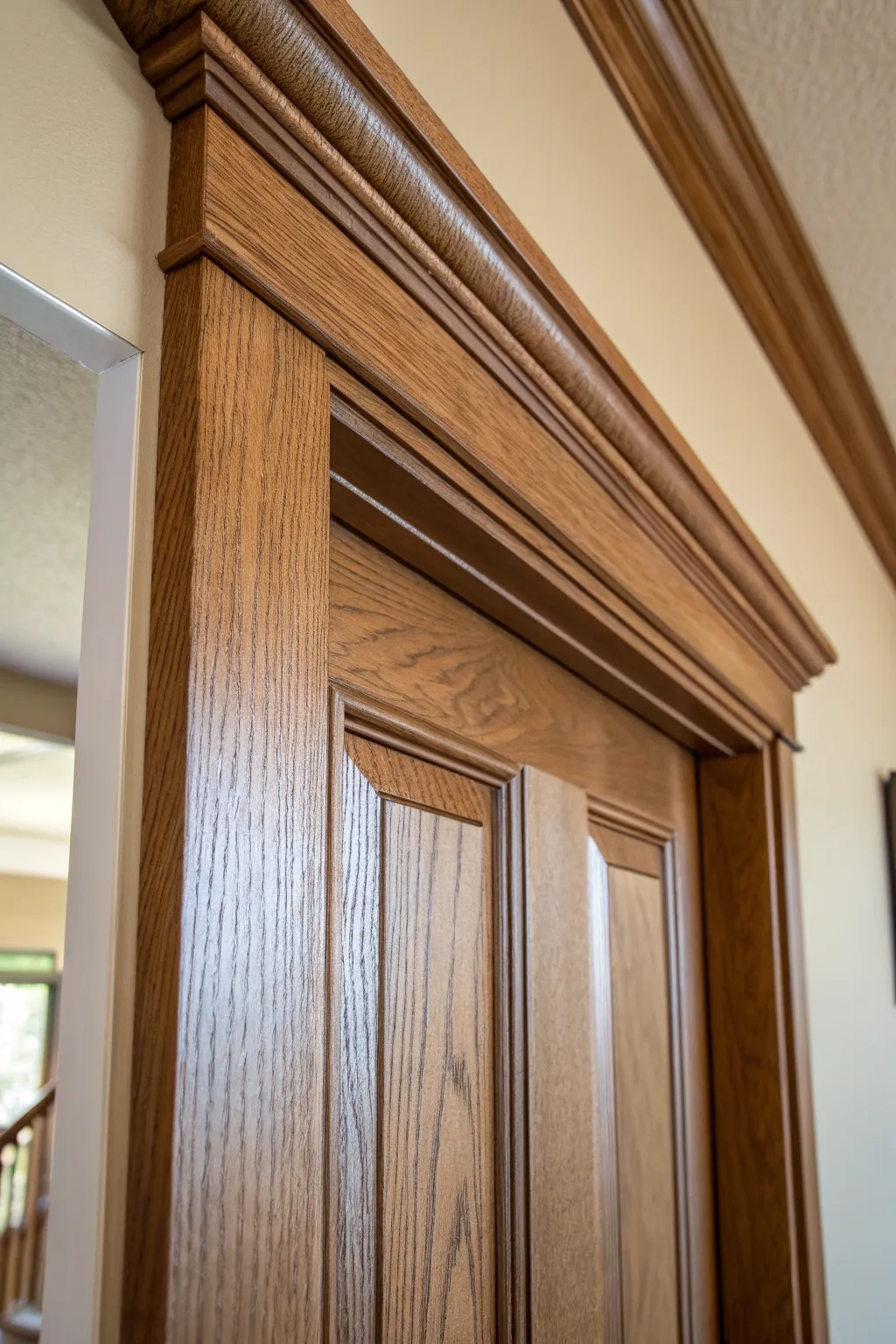 Elevate your entryway with handcrafted elegance: A seamless blend of style and craftsmanship.
