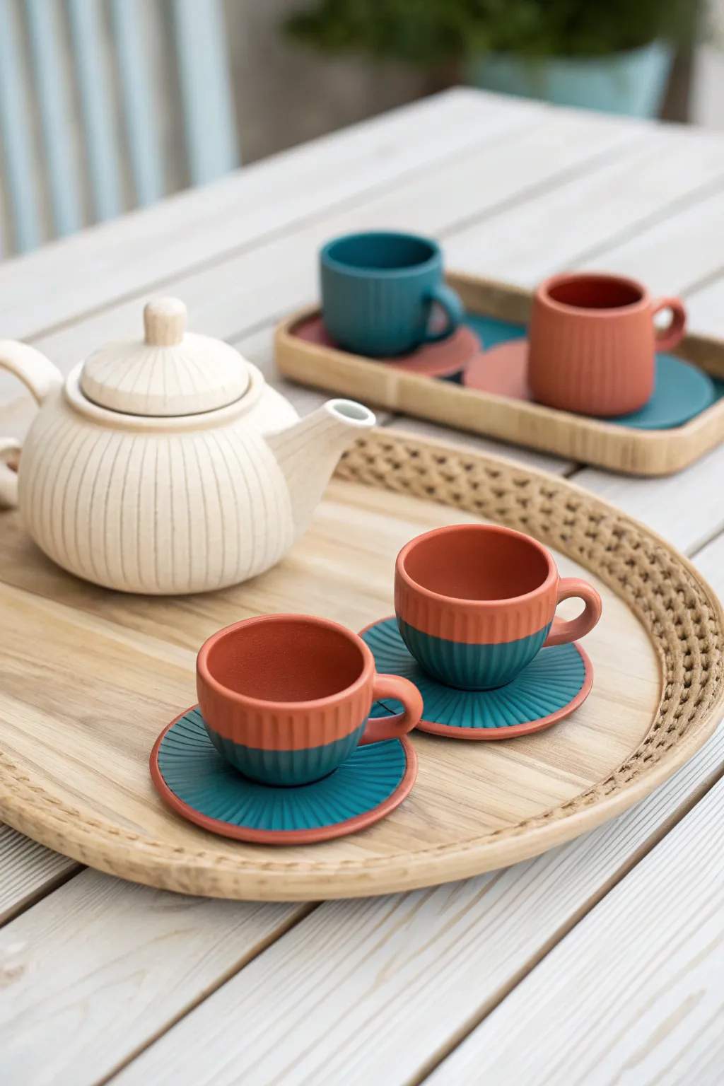 Transform playtime into a whimsical tea party with this charming 3D printed set!