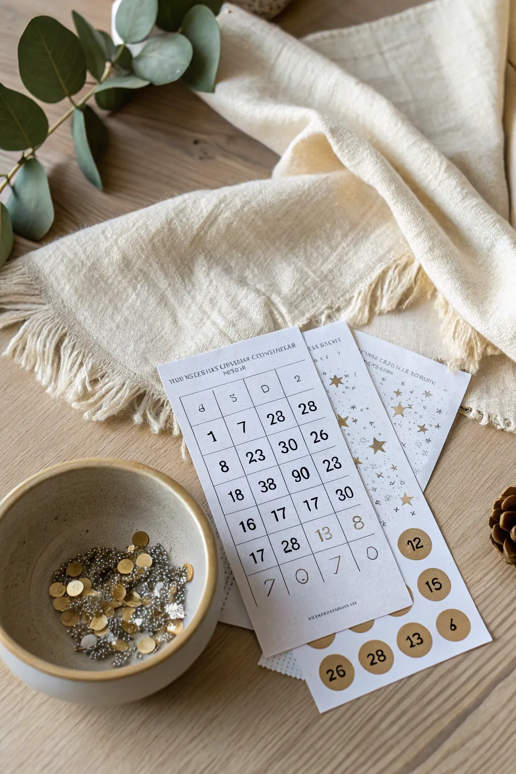 Add a dash of holiday thrill with a scratch-off lottery ticket – a surprise that's as charming as it is exciting!