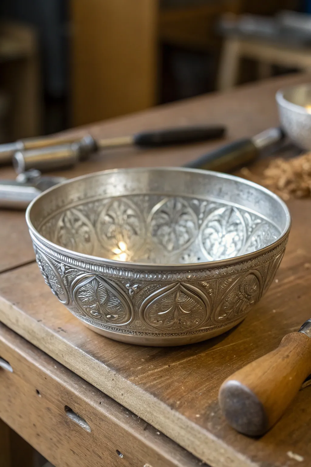 Discover the timeless elegance of handcrafted aluminum bowls—where functionality meets art.