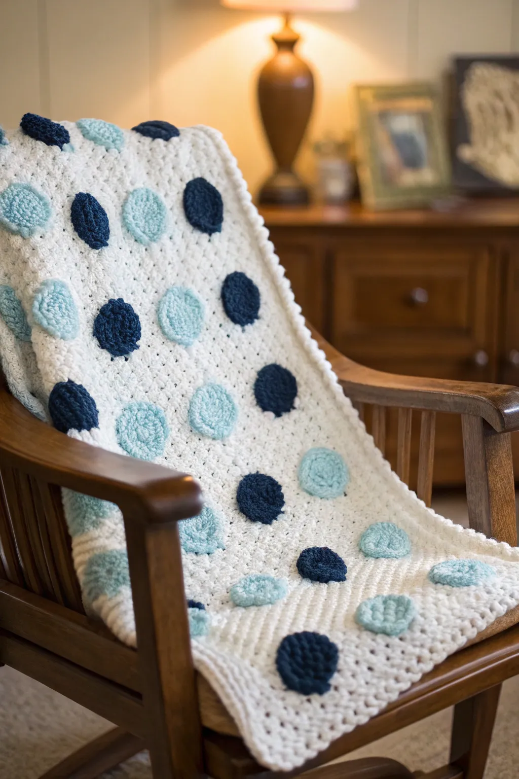 Whimsy in Every Stitch: A Crochet Blanket for Little Dreamers.
