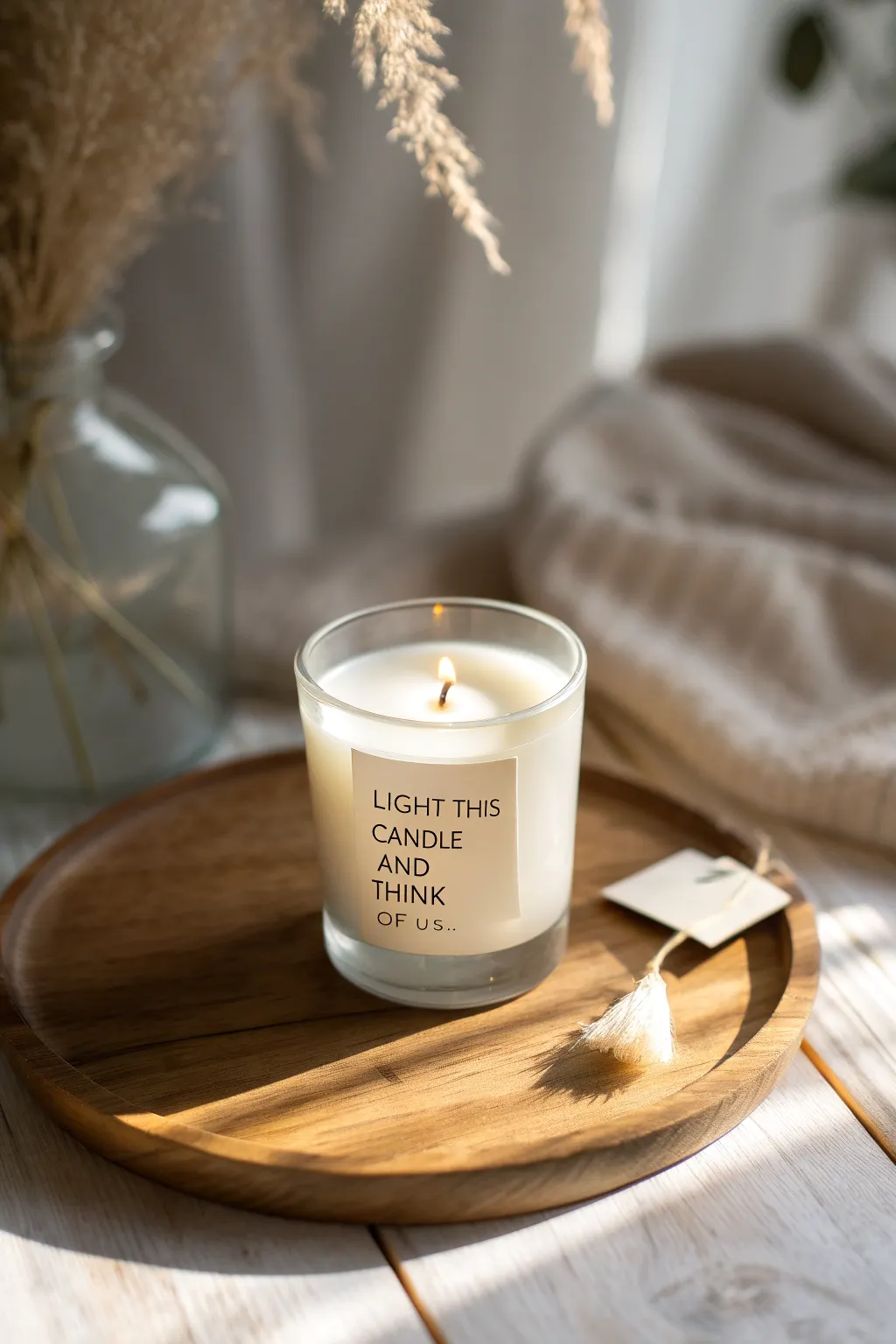 Illuminate your gratitude with a touch of elegance and warmth. ✨