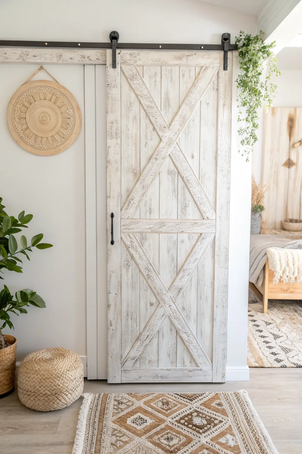 Embrace the unexpected elegance of whitewash – where rustic charm meets modern minimalism.