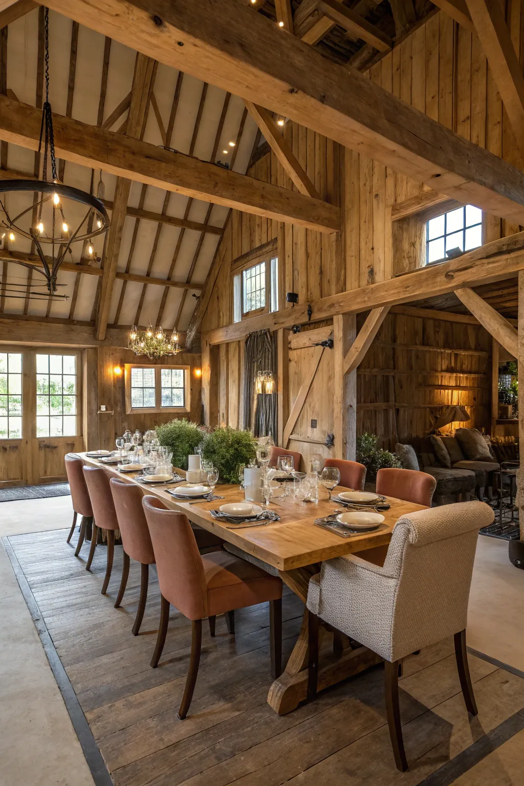A dining space perfect for family gatherings.