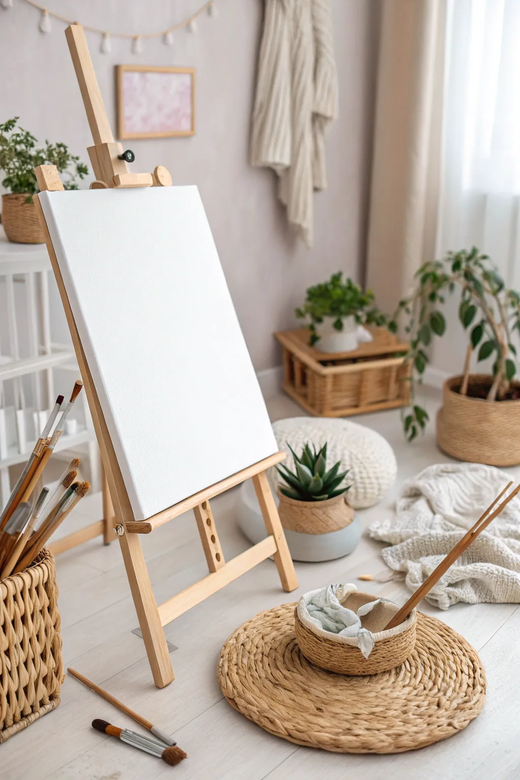 Set the stage for your masterpiece with the perfect canvas, where simplicity meets creativity.