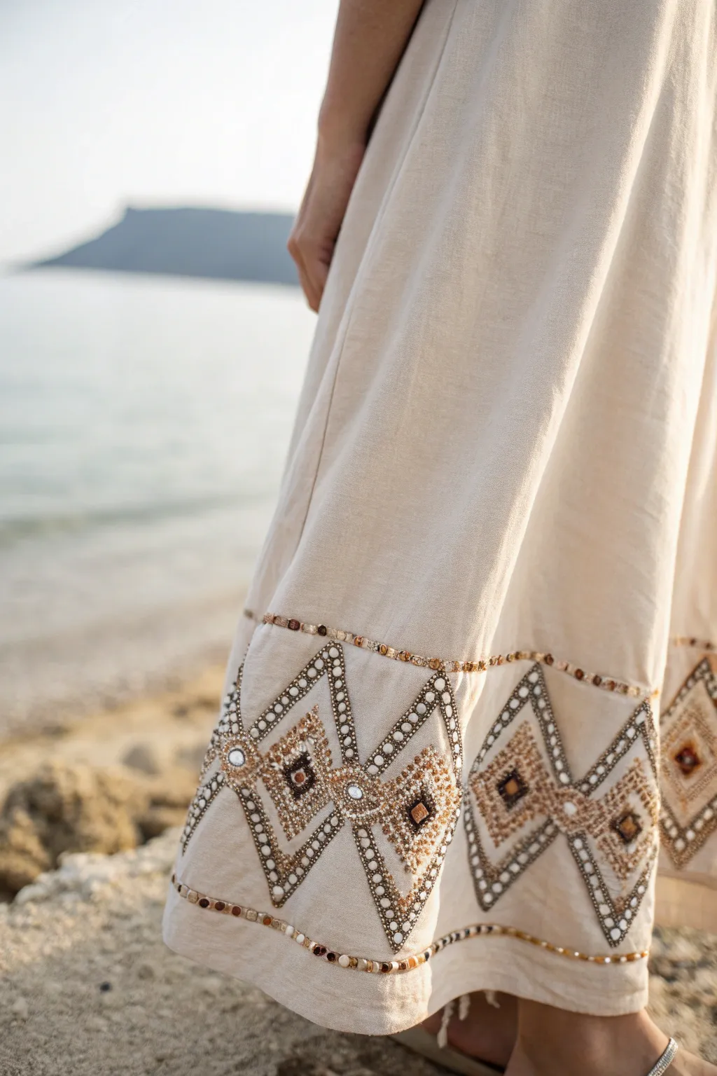Transform your wardrobe with the art of bead embroidery, turning simplicity into elegance.