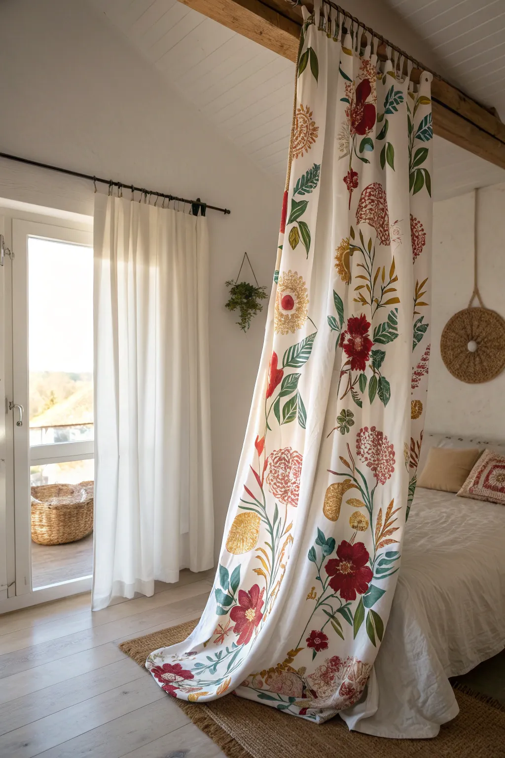 Transform your space with bold floral patterns that captivate and inspire. #PatternPlay