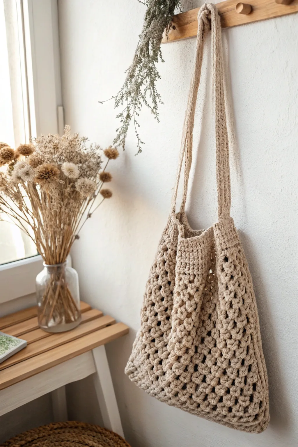 Elevate your style with a chic, handmade crochet bag—perfect for any outing!