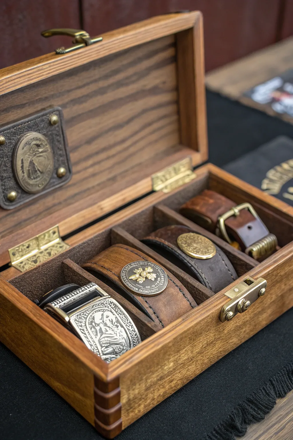 Showcase your style: Craft your own belt buckle display case with this DIY guide.