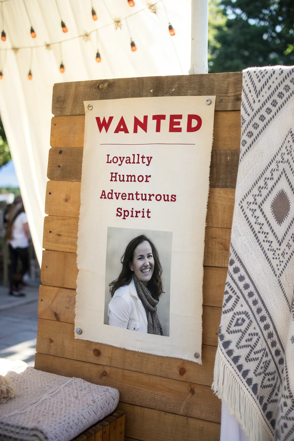 Celebrate your best friend with a cheeky 'Wanted' poster that showcases her irreplaceable qualities!
