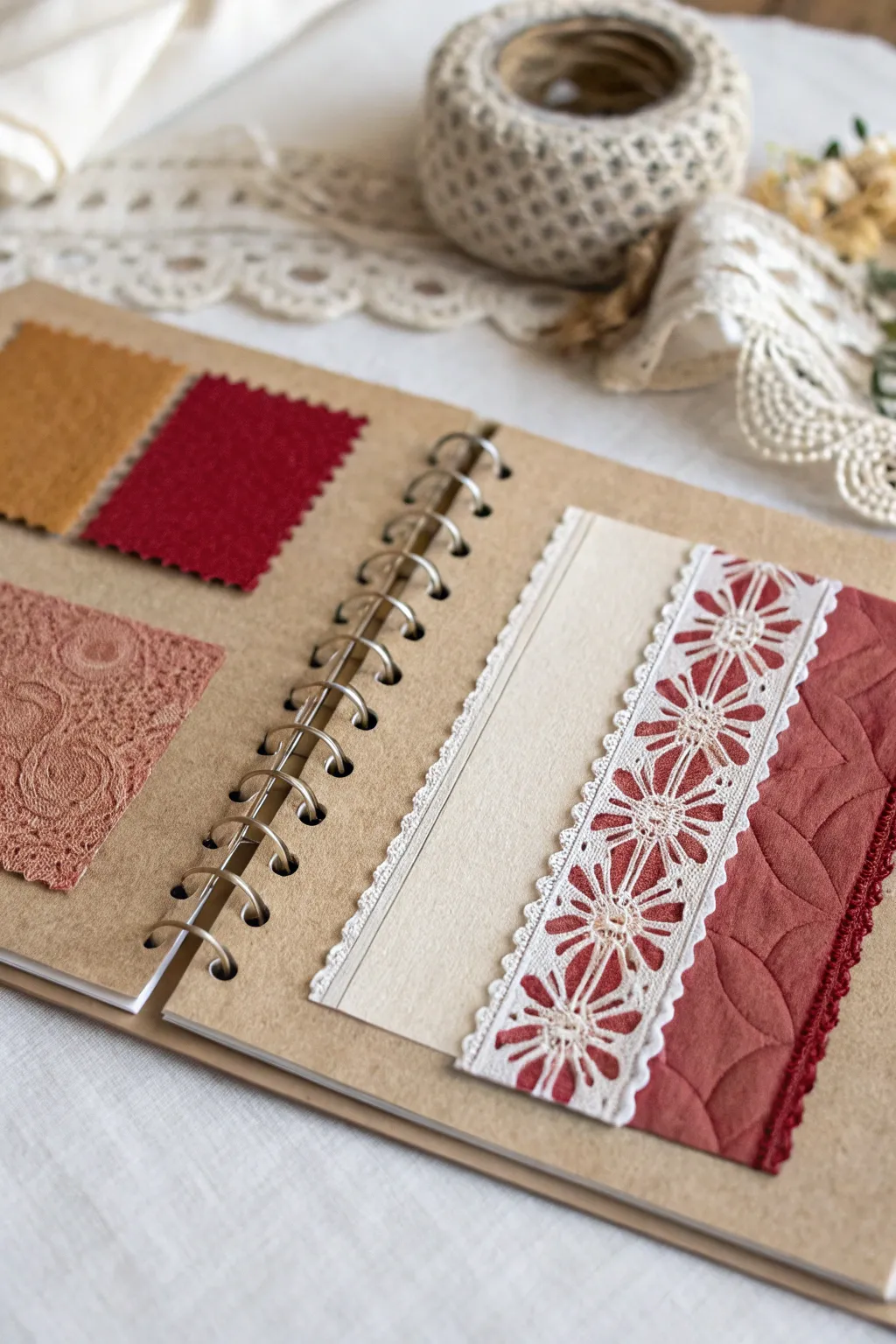 Add depth to your scrapbook with layered textures that captivate the eye.