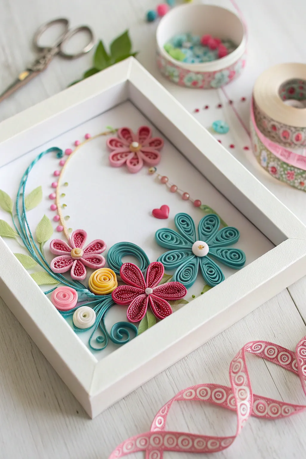Showcase your DIY craft projects in stylish box frames.