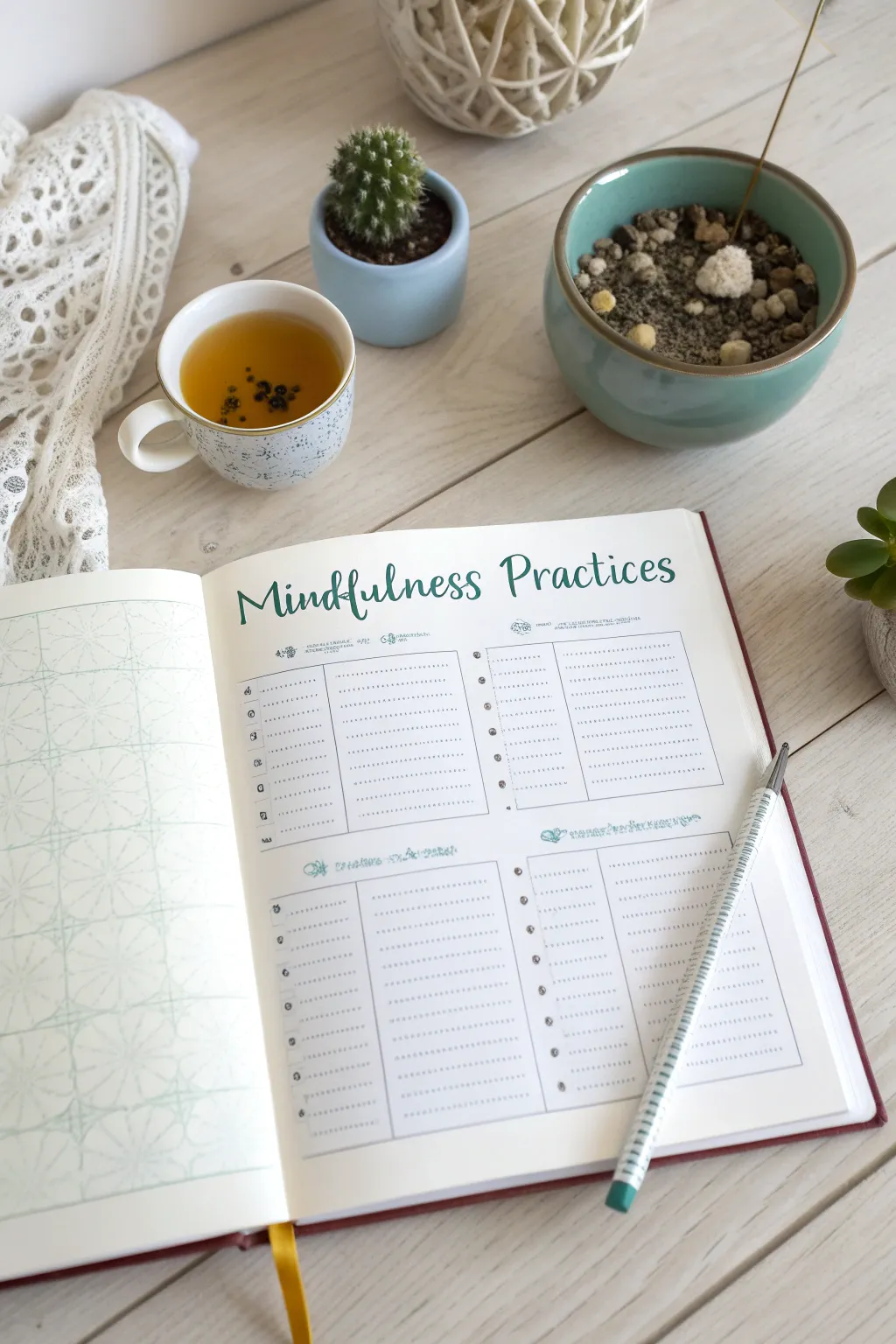 Discover serenity in simplicity with a beautifully curated mindfulness list.