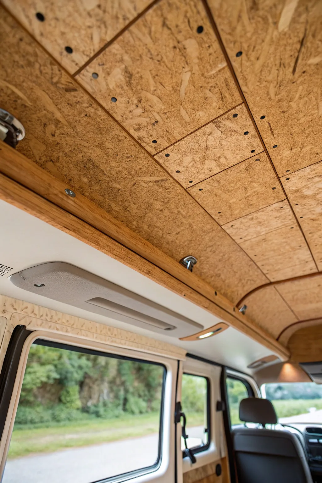 Elevate your campervan experience with the warmth and sustainability of cork ceilings.
